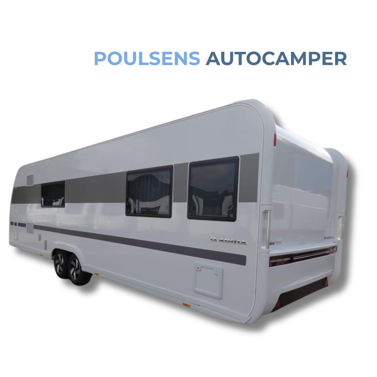 Vue arrière de l’Adria Alpina 753 HT