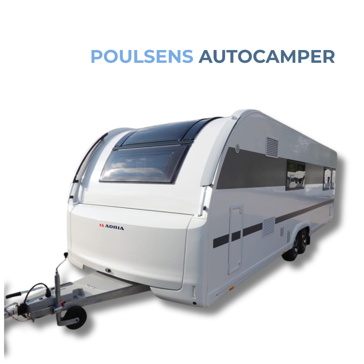 Vue extérieure avant de l’Adria Alpina 753 HT 2025
