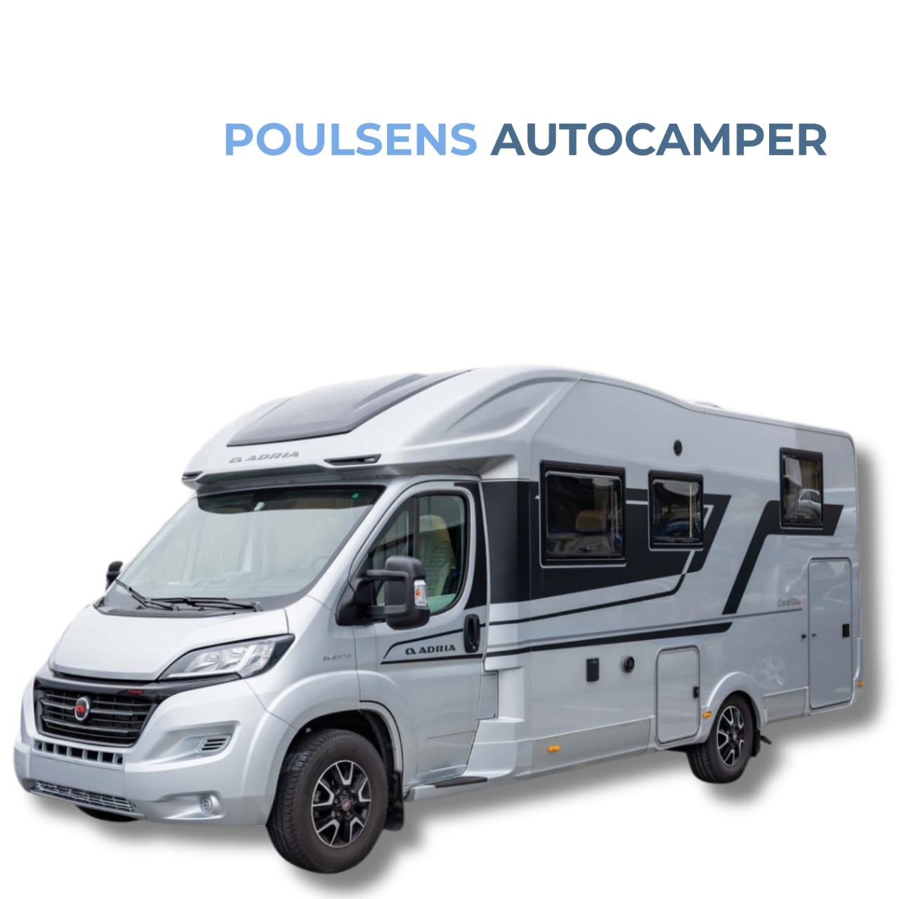 Vue extérieure avant du camping‑car semi‑intégré Adria CORAL 670 SL 2020 d’occasion