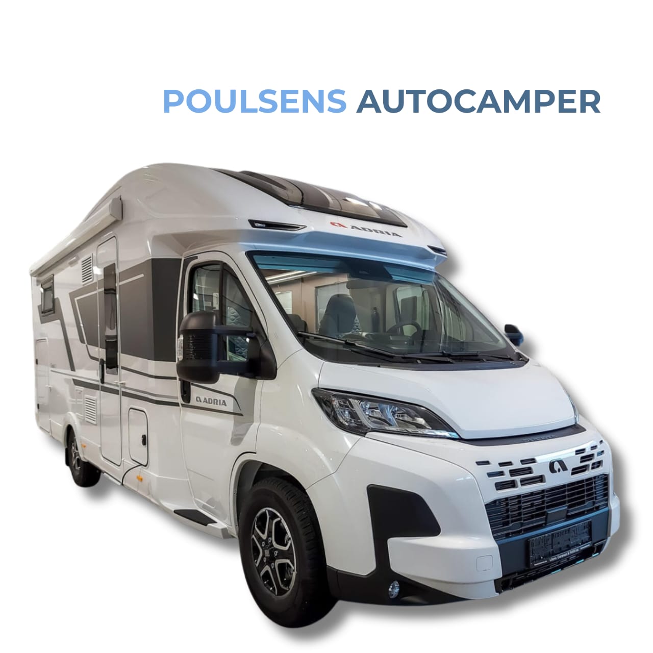 Vue extérieure avant du Adria Coral Plus 670 SL 2026 neuf