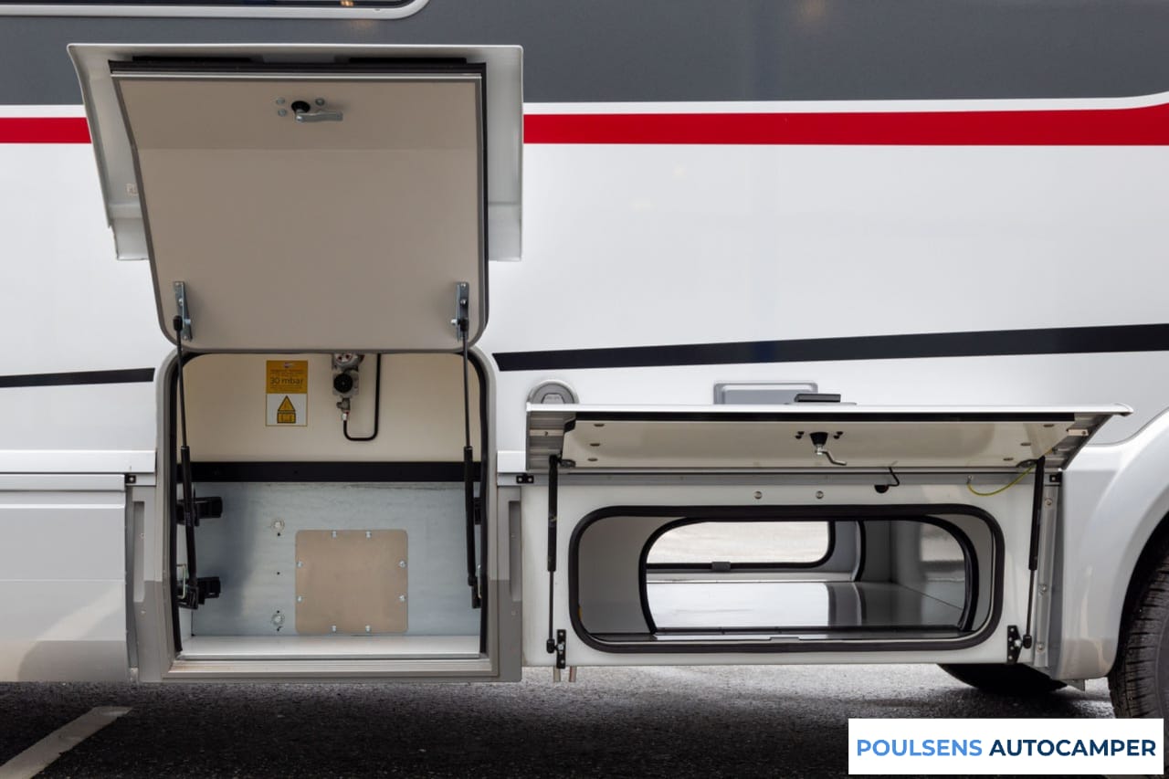 Vue extérieure du camping‑car intégral Bürstner Elegance I 910 G 2023 neuf