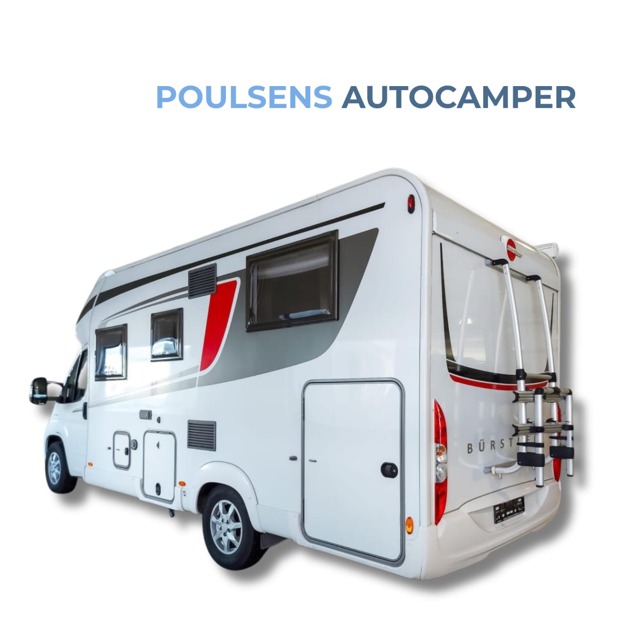 Vue arrière du Bürstner Lyseo T 690 G avec auvent
