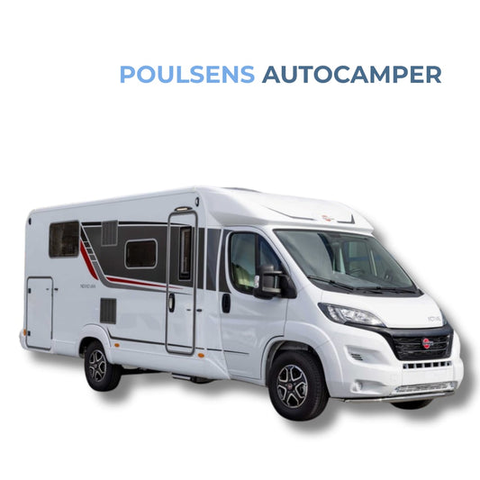 Vue extérieure avant du camping‑car semi‑intégré Bürstner Nexxo VAN T 700 2023 neuf