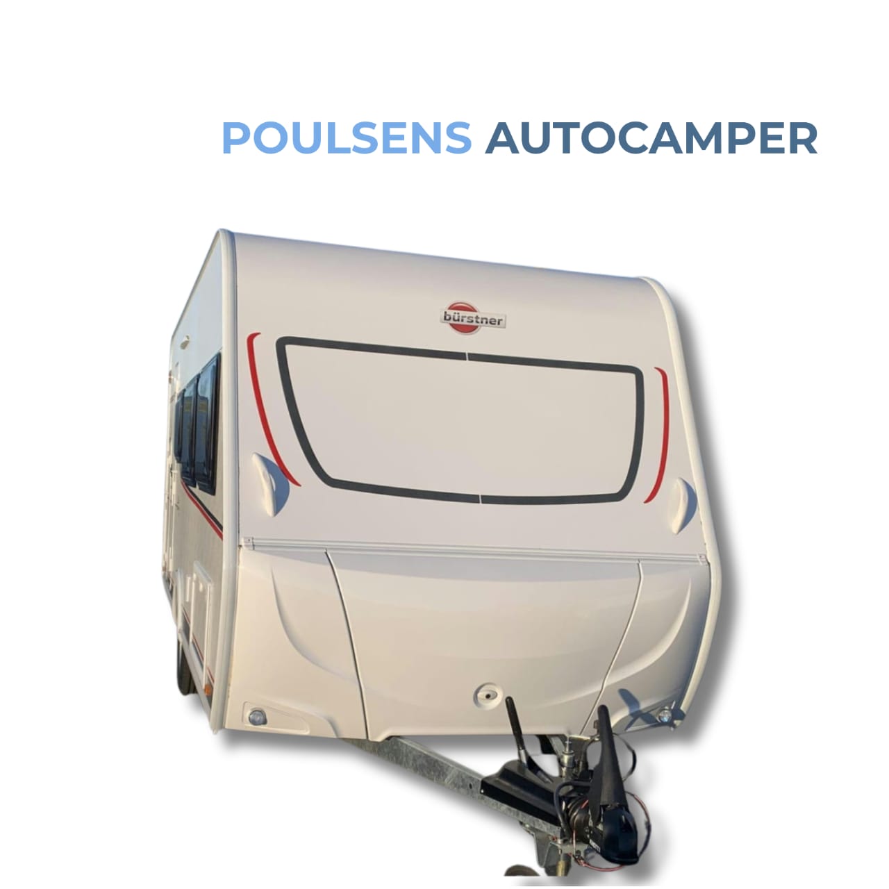 Vue extérieure avant de la Bürstner Premio Life 490 TK 2024