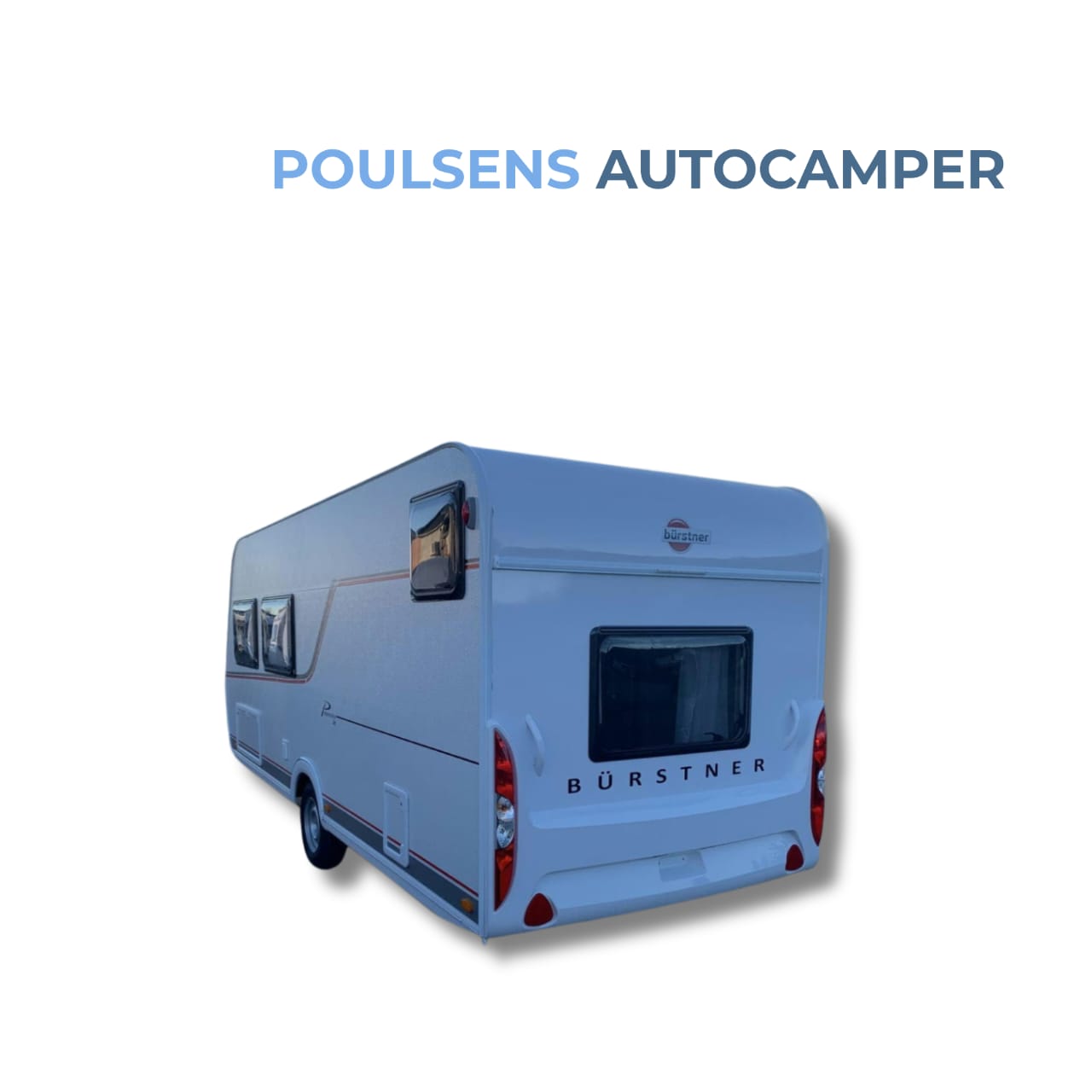 Vue arrière de la Bürstner Premio Life 490 TK