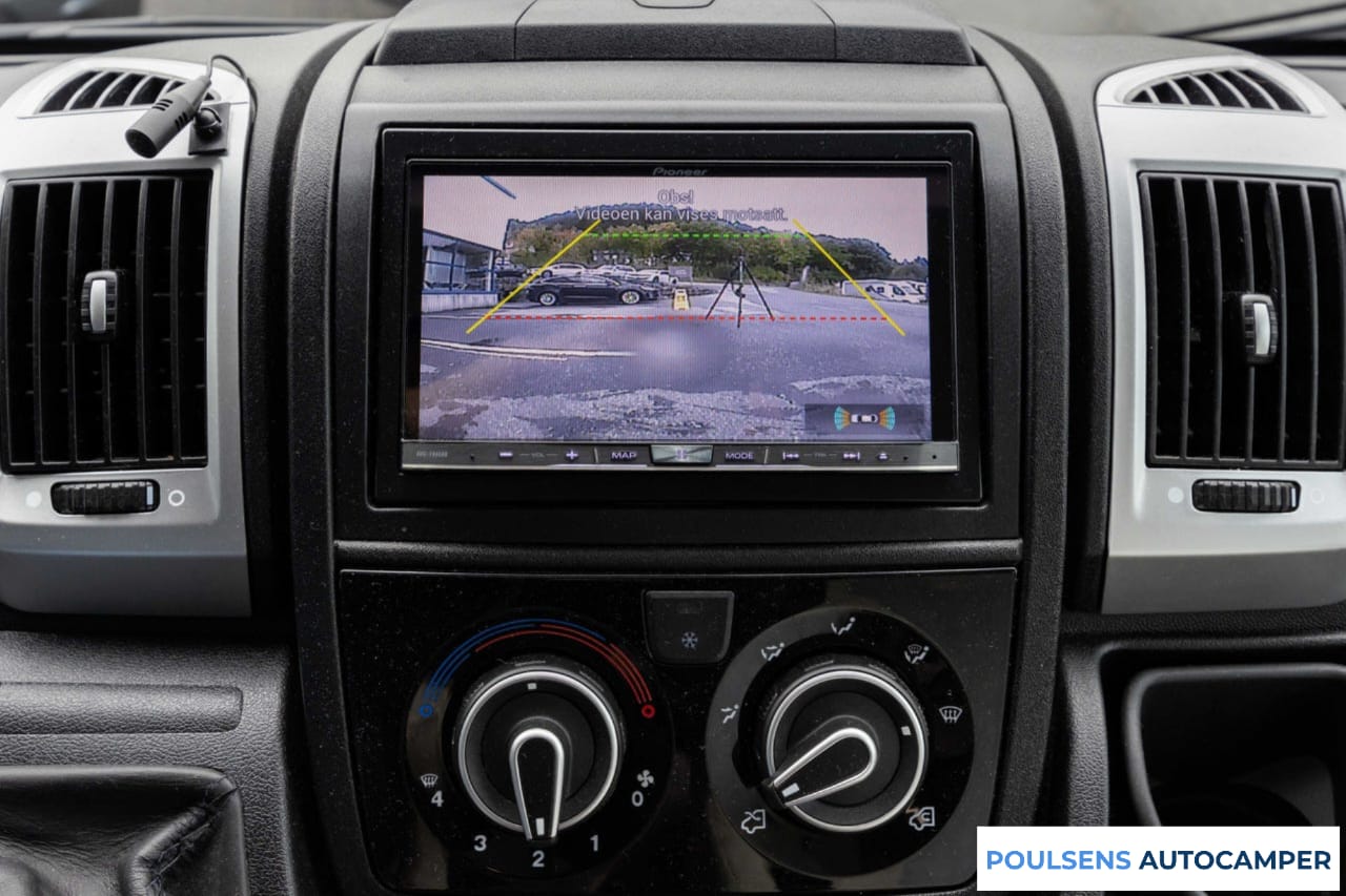 Cabine avant du Carado T 447 2019 avec tableau de bord Fiat