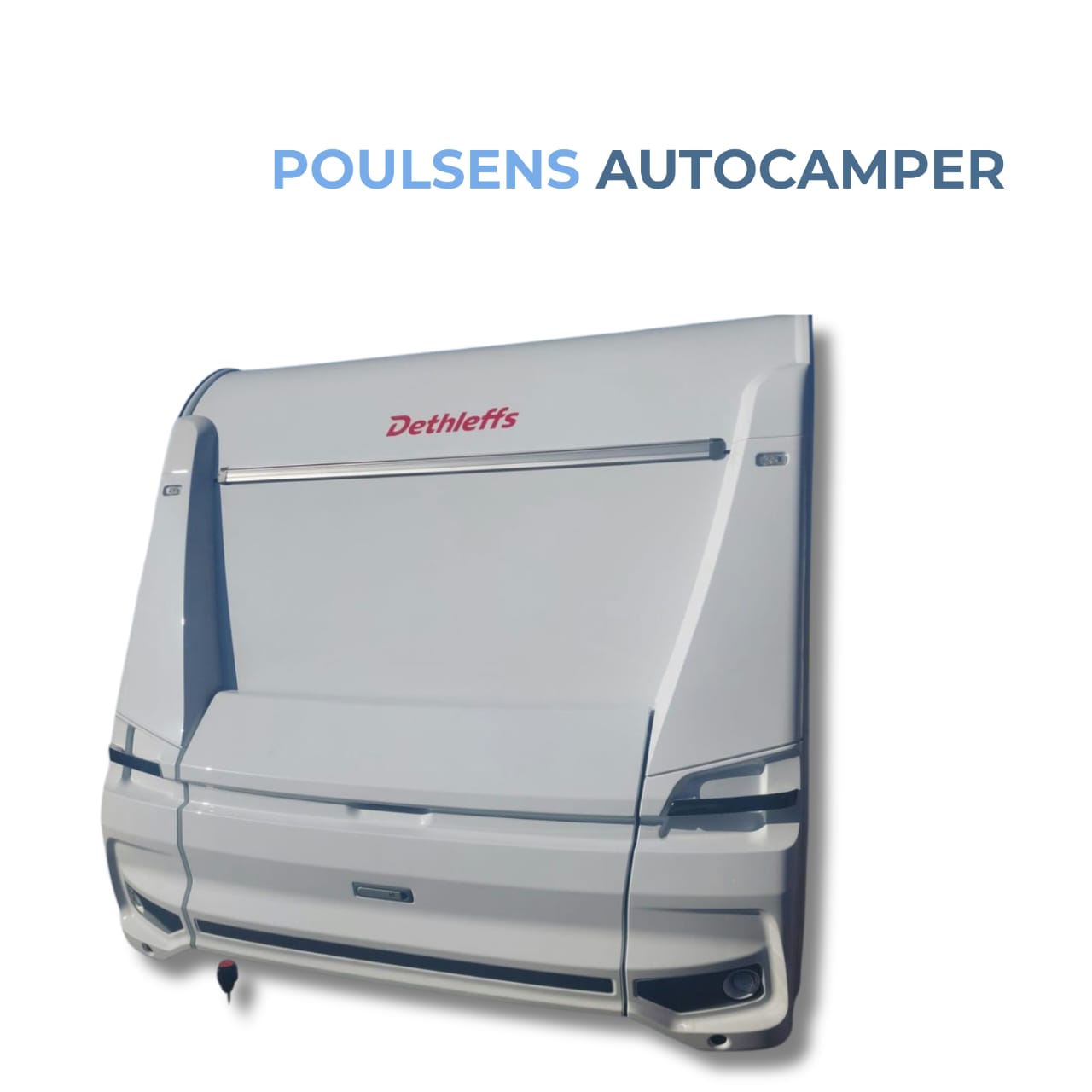 Vue extérieure avant de la Dethleffs Nomad 490 EST 2026