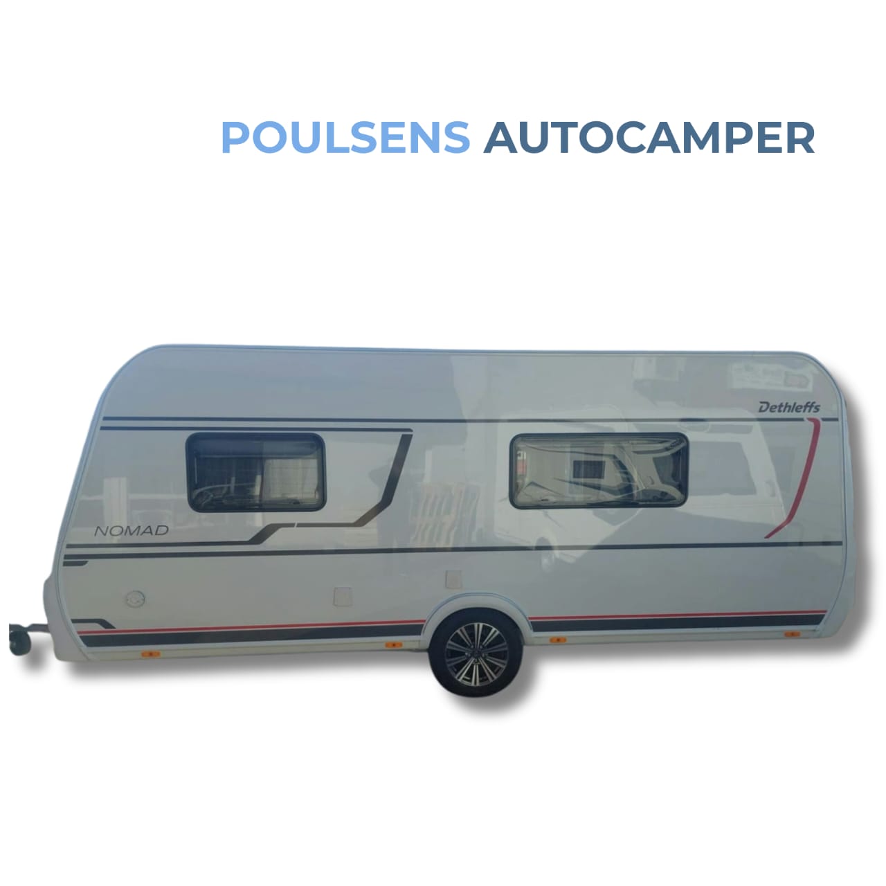 Vue extérieure de la Dethleffs Nomad 490 EST 2026
