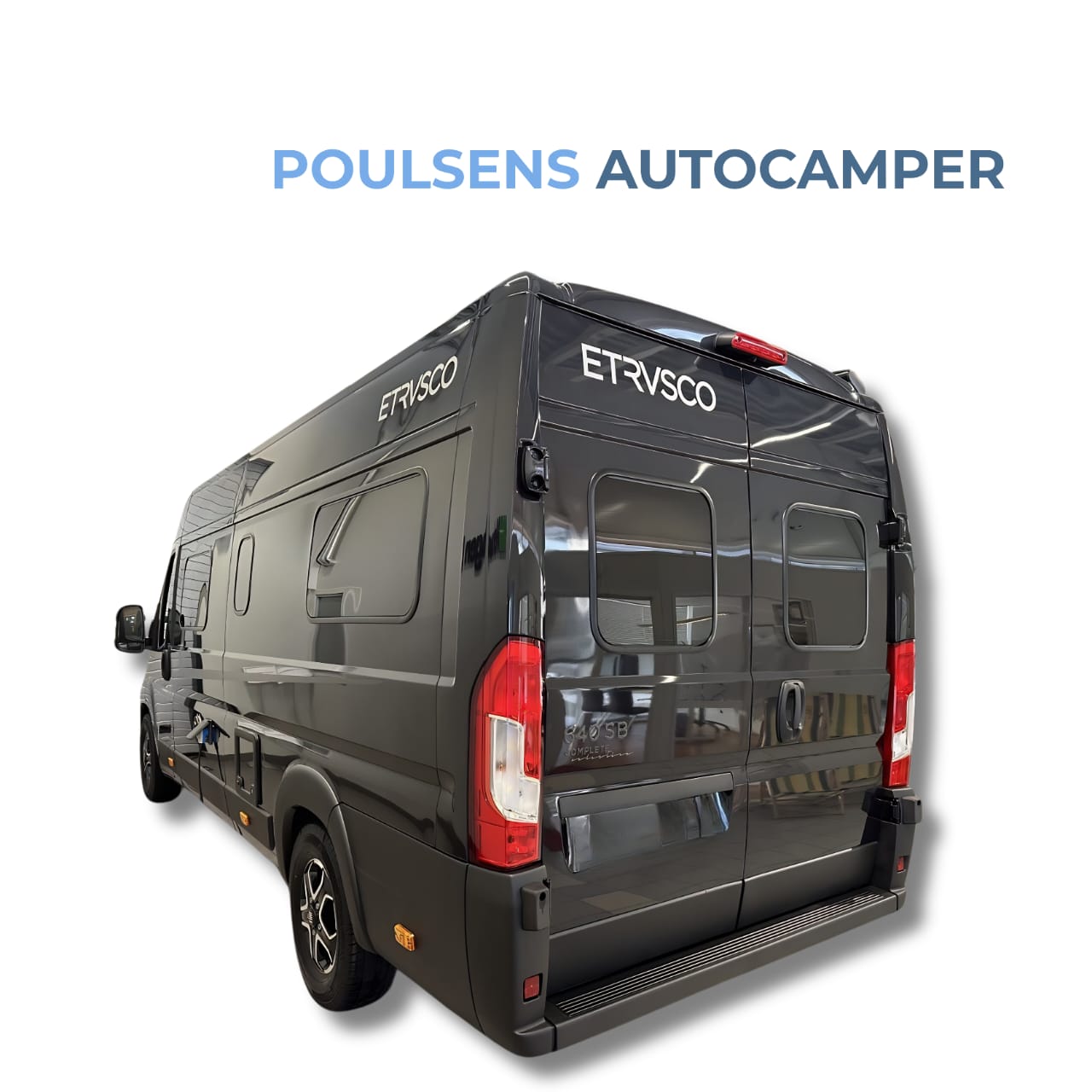 Vue extérieure arrière du camping‑car urbain Etrusco CV 640 SB 2026