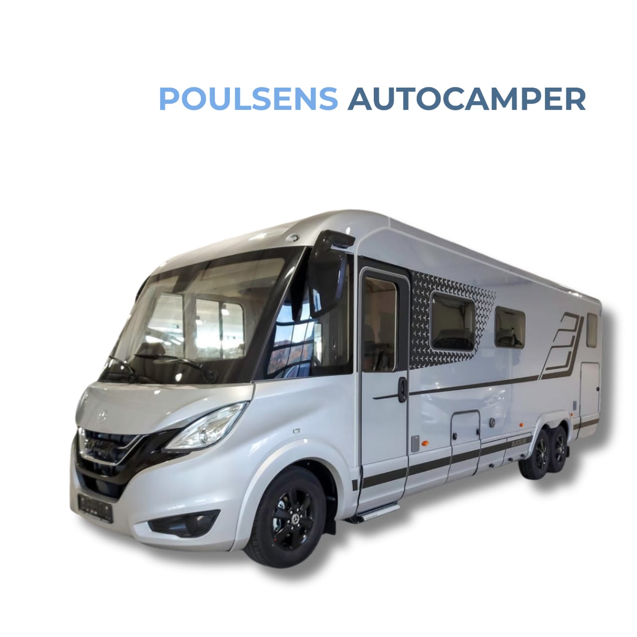 Vue extérieure avant du Hymer B‑ML I 880 BlackLine 2026 neuf