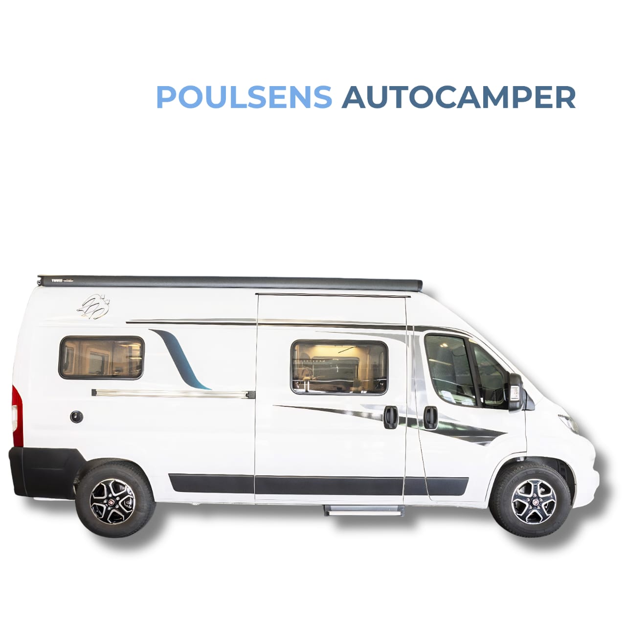 Vue extérieure de côté  du camping-car urbain Knaus BOXLIFE 600 ME 2023 d’occasion avec design moderne et jantes alliage