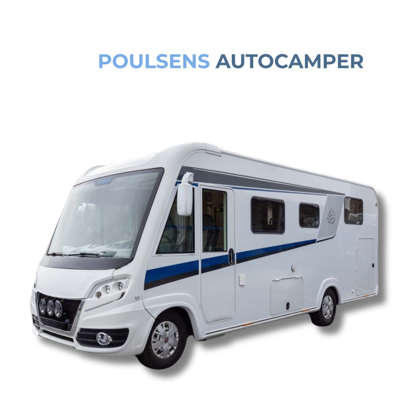 Vue extérieure avant du camping‑car intégral Knaus SKY I 700 2017 d’occasion