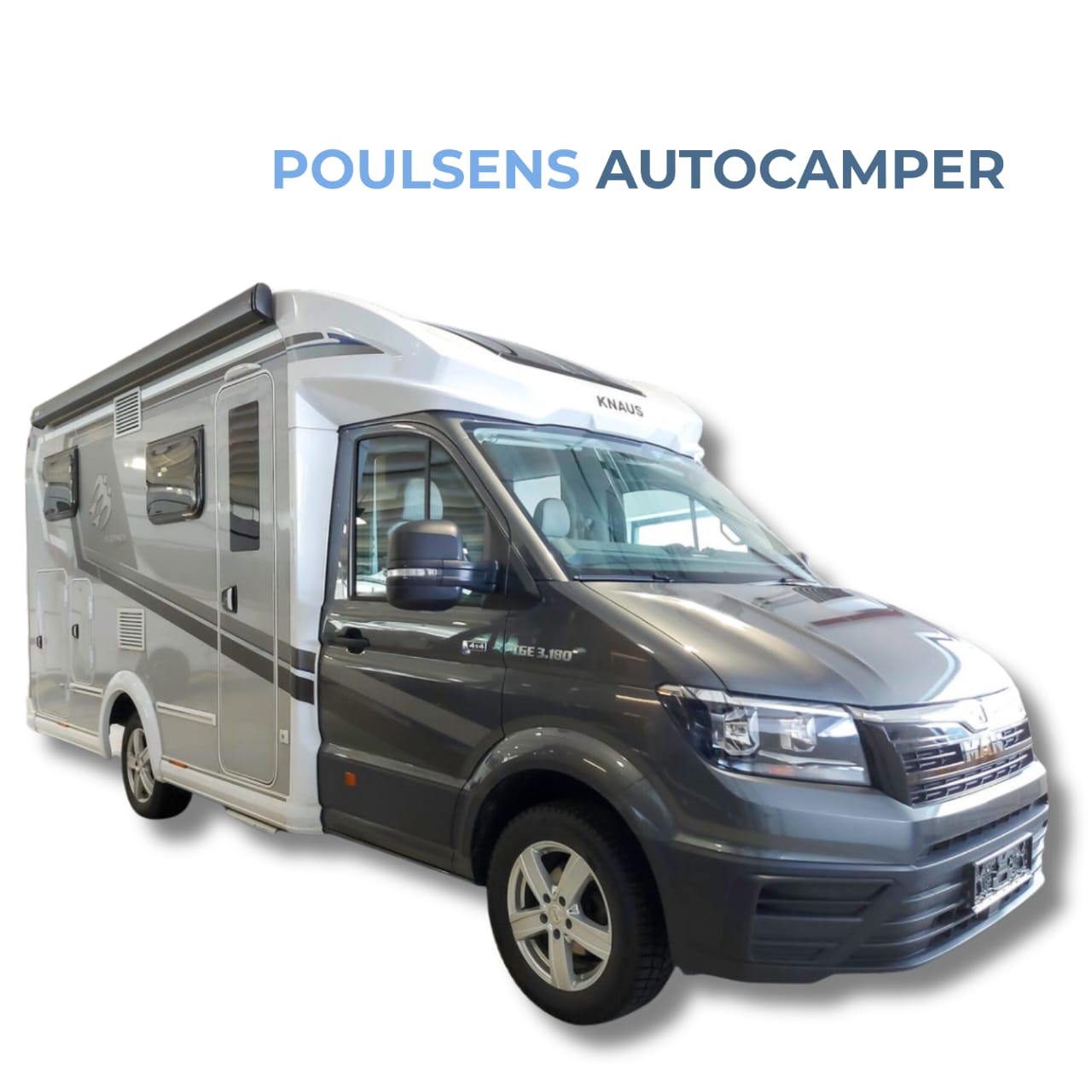 Vue extérieure avant du Knaus Van Ti 650 Platinum Selection 4×4 2021